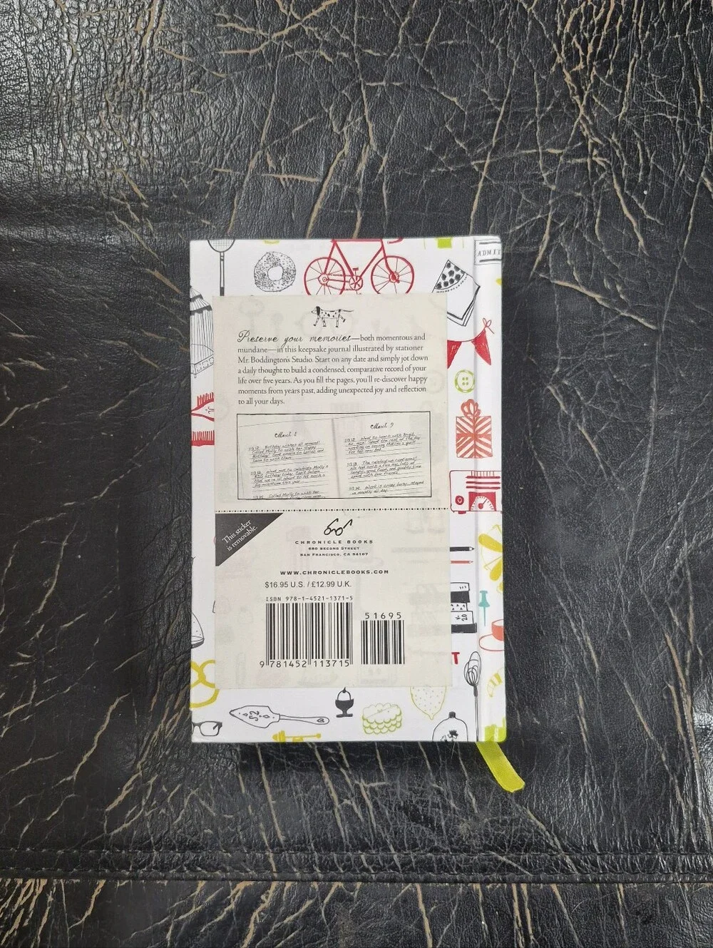 Every Day 5 Year Memory Book Notebook